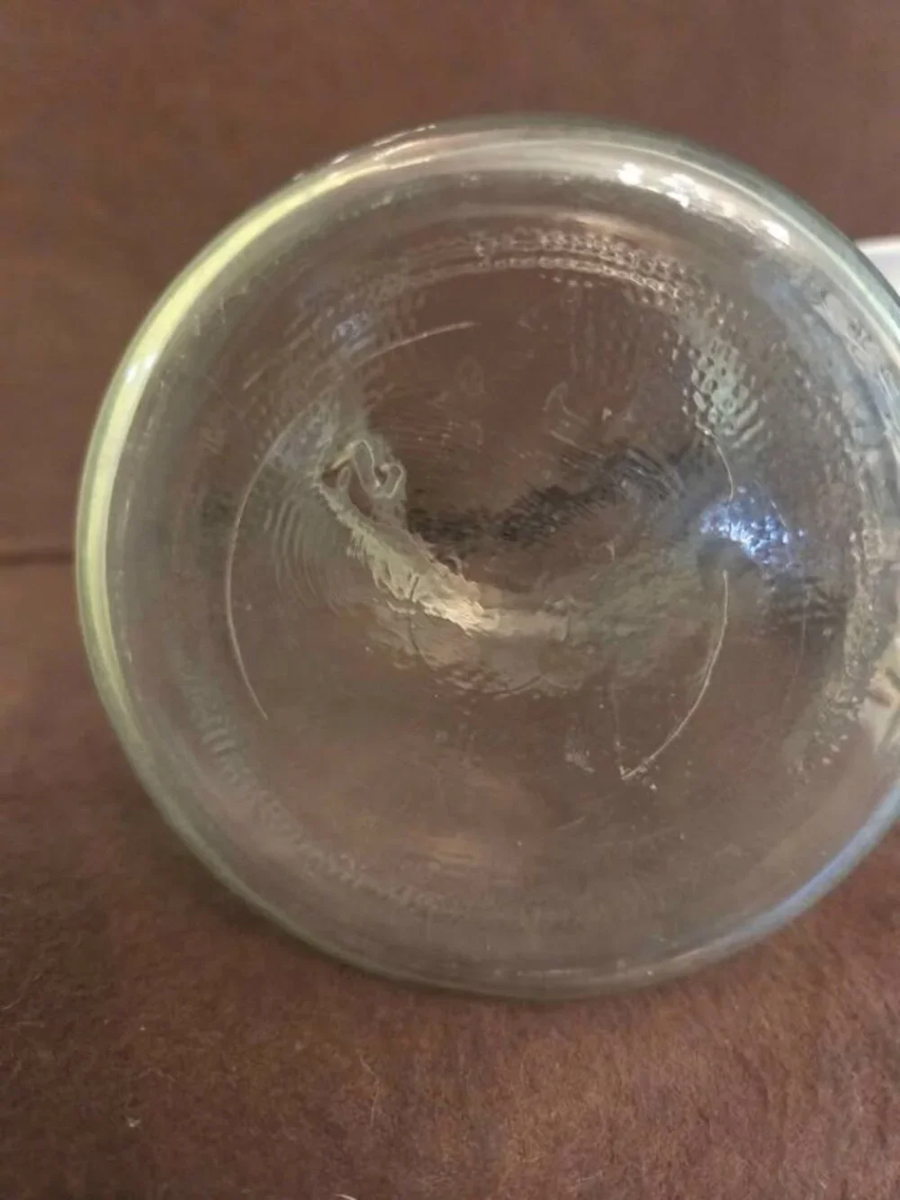 Kerr Self‎ Sealing Wide mouth canning jar 1940s with Zinc Ring & Glass Ball Flat